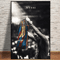 Lionel Messi Wall Art Vintage Football Canvas Print For Sports Room Decor 0