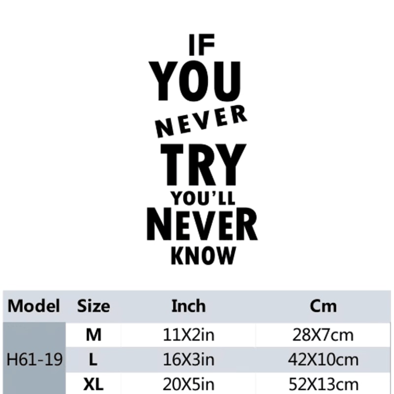 Motivational Wall Quote Stickers Waterproof Removable Wall Decals For Home Decor 1