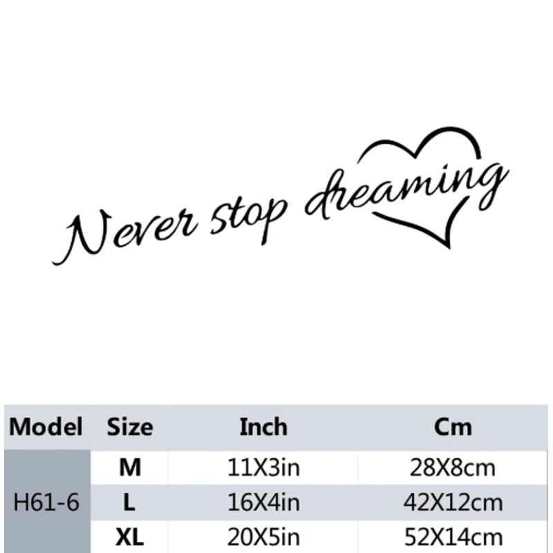 Motivational Wall Quote Stickers Waterproof Removable Wall Decals For Home Decor 4