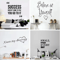 Motivational Wall Quote Stickers Waterproof Removable Wall Decals For Home Decor 0