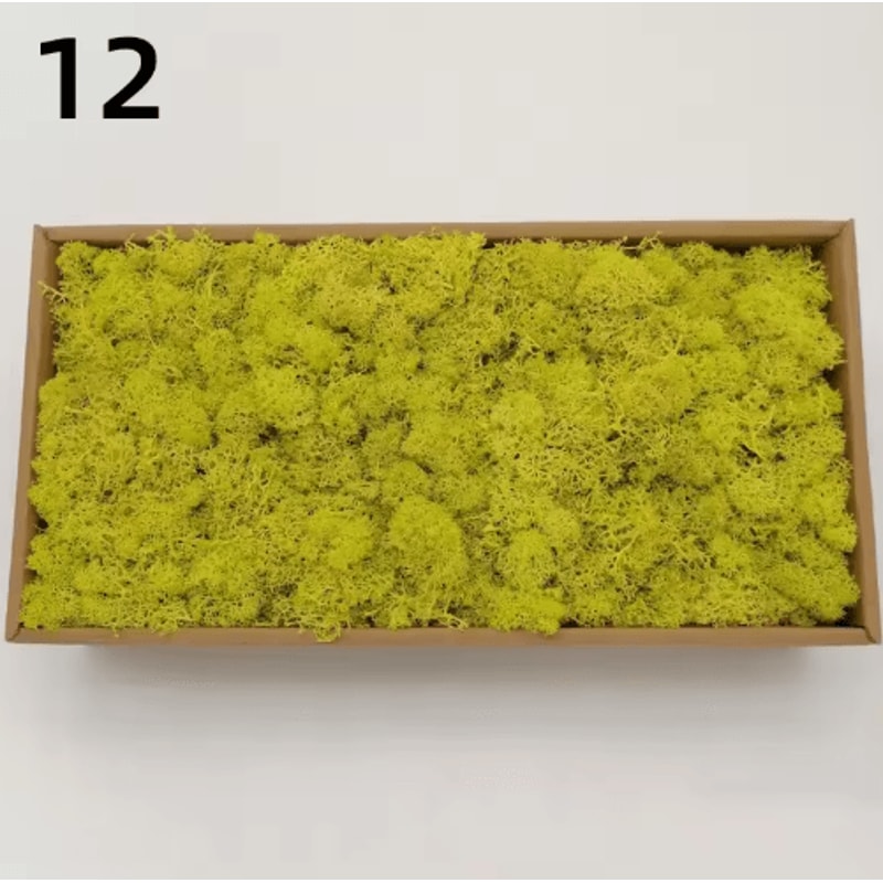 Artificial Moss Decor Mini Landscape Fake Moss Grass For DIY Crafts Home Decoration 8