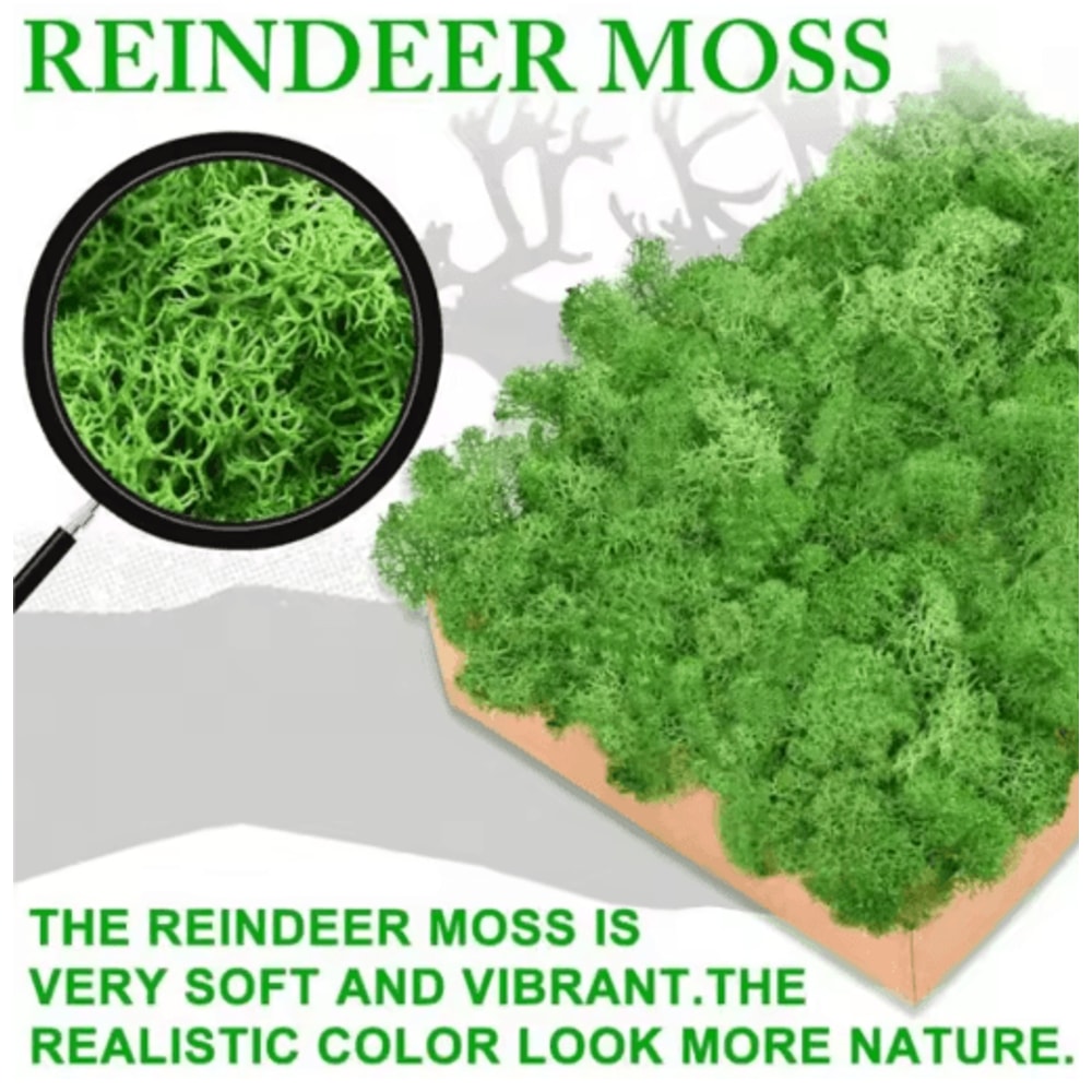 Artificial Moss Decor Mini Landscape Fake Moss Grass For DIY Crafts Home Decoration 22