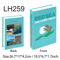 Travel Series Fake Book Decor Ibiza Capri Decorative Storage Book Box For Coffee Table 7