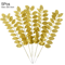 Artificial Palm Leaves Gold Green Turtle Leaf Decor For Wedding Home Styling 0