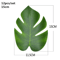 Artificial Palm Leaves Gold Green Turtle Leaf Decor For Wedding Home Styling 19