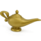 Aladdin Magic Lamp Vintage Genie Lamp Prop For Cosplay Halloween Party Decor 4