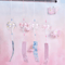 Japanese Sakura Glass Wind Chime Cherry Blossom Hanging Bell For Zen Home Decor 6