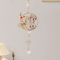 Crystal Sun Moon Wind Chime Prism Suncatcher Hanging Decor For Home Garden 2