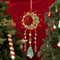 Crystal Sun Moon Wind Chime Prism Suncatcher Hanging Decor For Home Garden 6
