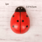 Wooden Ladybug Decor Large Miniature Fairy Garden Ornament For DIY Crafts 1