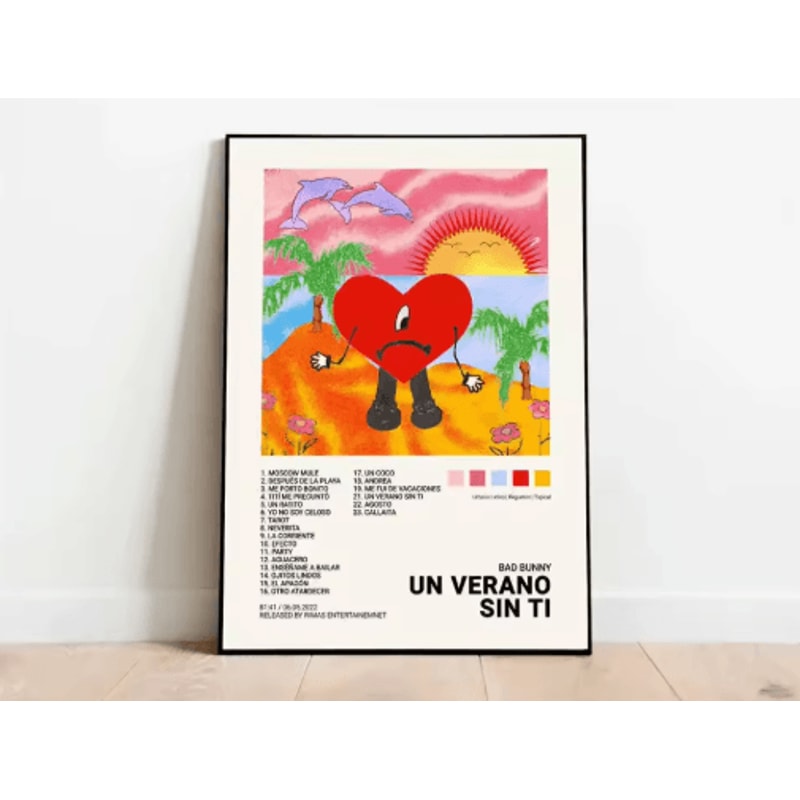 Latin Rapper Wall Art Quevedo Urban Music Album Canvas Poster Decor 13