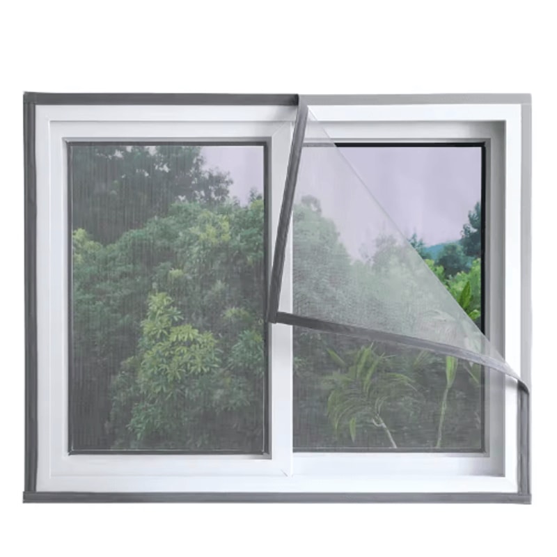 SelfAdhesive Mosquito Net Screen Custom InsectProof Window Door Mesh Curtain 0