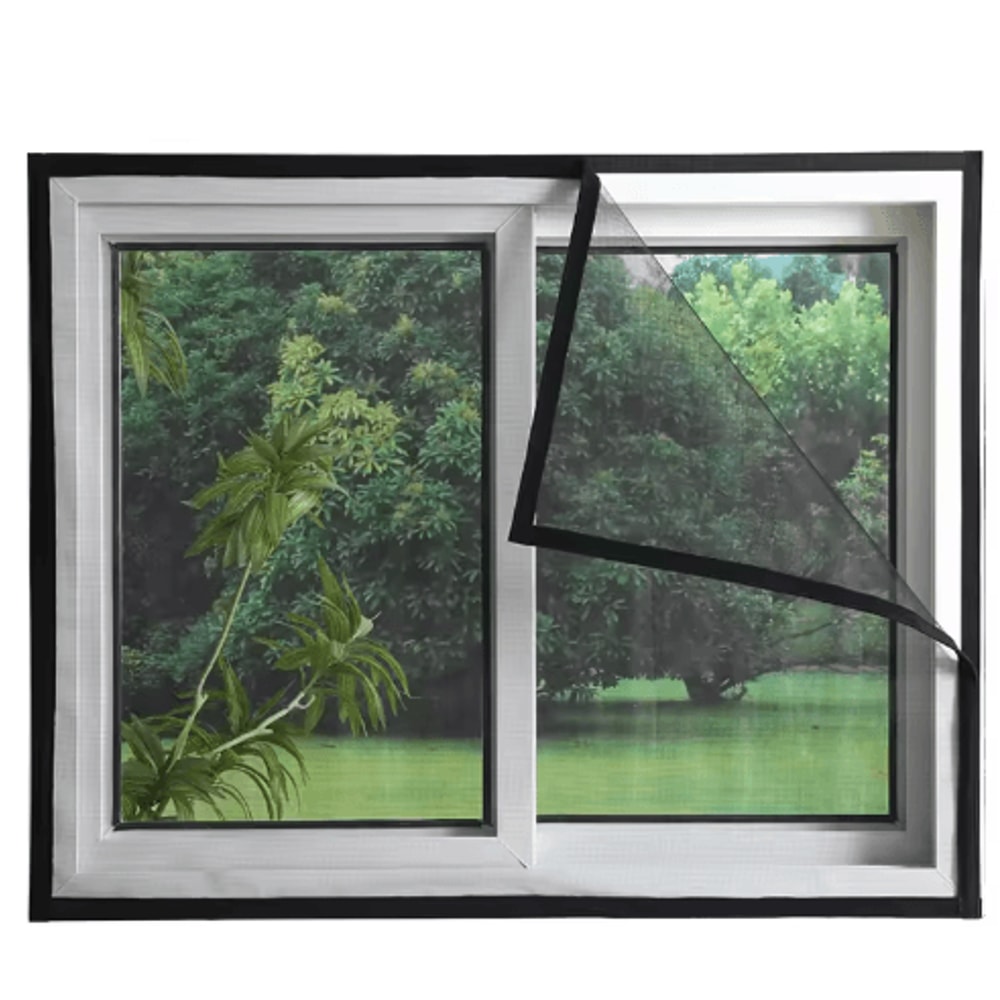 SelfAdhesive Mosquito Net Screen Custom InsectProof Window Door Mesh Curtain 1