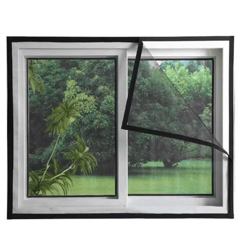 SelfAdhesive Mosquito Net Screen Custom InsectProof Window Door Mesh Curtain 1