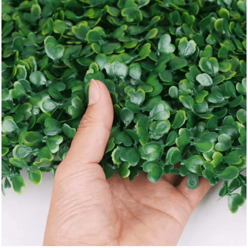 Artificial Plant Wall Panels 40x60cm Greenery Hedge For Vertical Garden Home Decor 3