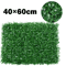 Artificial Plant Wall Panels 40x60cm Greenery Hedge For Vertical Garden Home Decor 0