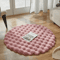 Round Fluffy Faux Rabbit Fur Rug Bubble Velvet Soft Plush Carpet For Cozy Home Decor 4