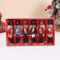 Mini Nutcracker Soldier Figurines Set Christmas Desktop Ornaments Holiday Decor 7