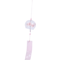Japanese Glass Wind Chime Sakura Cherry Blossom Wind Bell Hanging Decor 1
