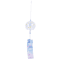 Japanese Glass Wind Chime Sakura Cherry Blossom Wind Bell Hanging Decor 3