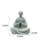 Wishing Monk Zen Garden Ornament Mini Buddhist Figurine For Aquarium Desktop Decor 1