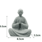 Wishing Monk Zen Garden Ornament Mini Buddhist Figurine For Aquarium Desktop Decor 2