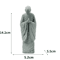Wishing Monk Zen Garden Ornament Mini Buddhist Figurine For Aquarium Desktop Decor 3