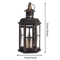 Vintage Metal Hanging Lantern Candle Holder Decorative Indoor Outdoor Wedding Lantern 3