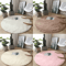 Fluffy White Round Rug Soft Plush Carpet For Kids Bedroom Cozy Living Spaces 9