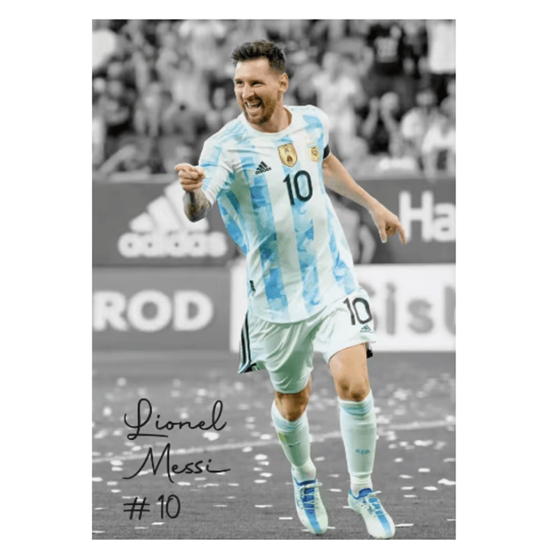 Famous Soccer Player Canvas Poster Modern Football Wall Art For Home Living Room Decor 3