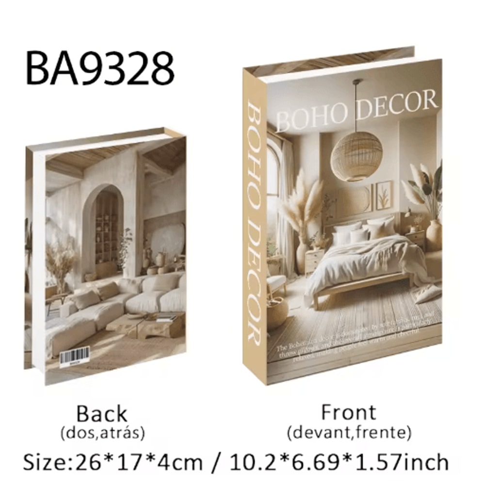 Ukiyoe Lucky Cat Decorative Book Storage Box Japanese Style Hidden Storage Decor 10