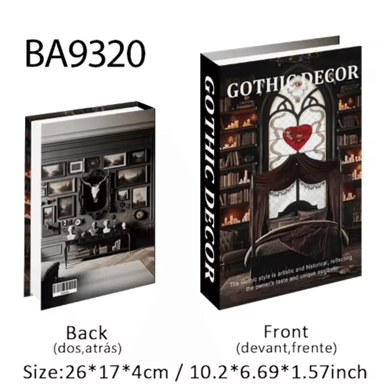 Ukiyoe Lucky Cat Decorative Book Storage Box Japanese Style Hidden Storage Decor 13