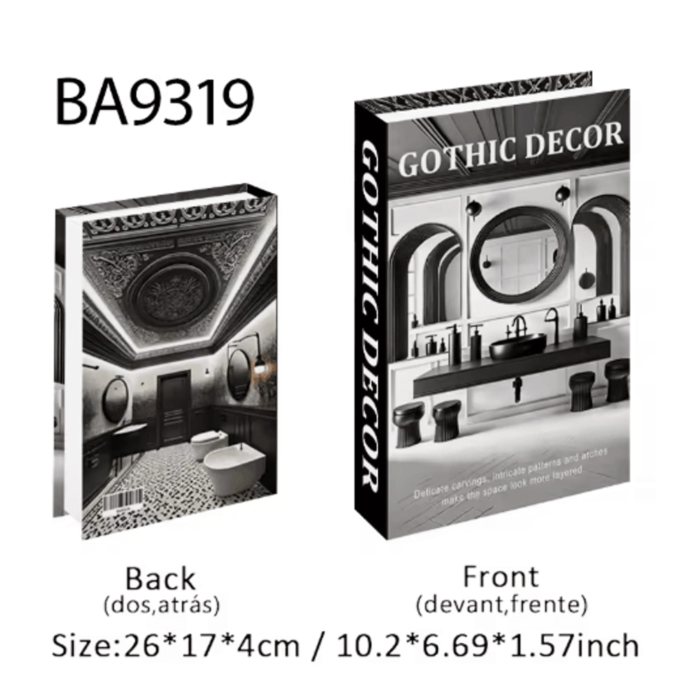 Ukiyoe Lucky Cat Decorative Book Storage Box Japanese Style Hidden Storage Decor 7