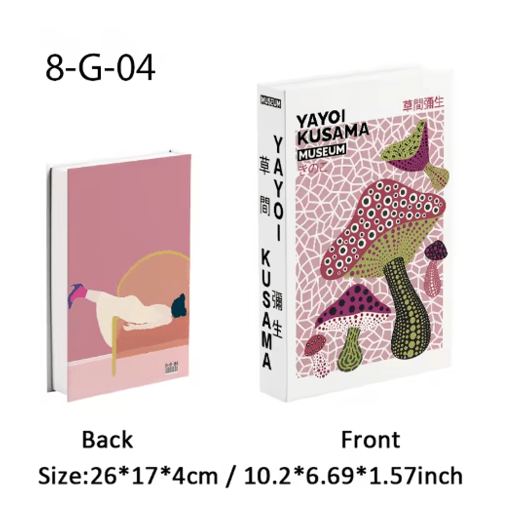 Ukiyoe Lucky Cat Decorative Book Storage Box Japanese Style Hidden Storage Decor 8