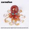 Crystal Gravel Octopus Statue Resin Reiki Stone Tabletop Decor Ornament 5