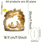 Transparent Acrylic Nativity Scene Ornament Elegant Christian Christmas Table Centerpiece 2