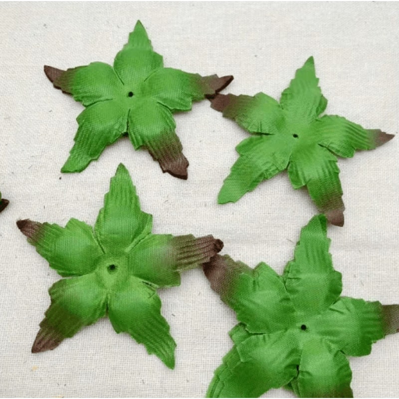 Realistic Artificial Rose Leaves Set DIY Floral Accessories For Bouquets Decorations 50100pcs 5