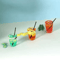Miniature Cocktail Drink Set Dollhouse Bar Accessories For 16 112 Scale Decor 6