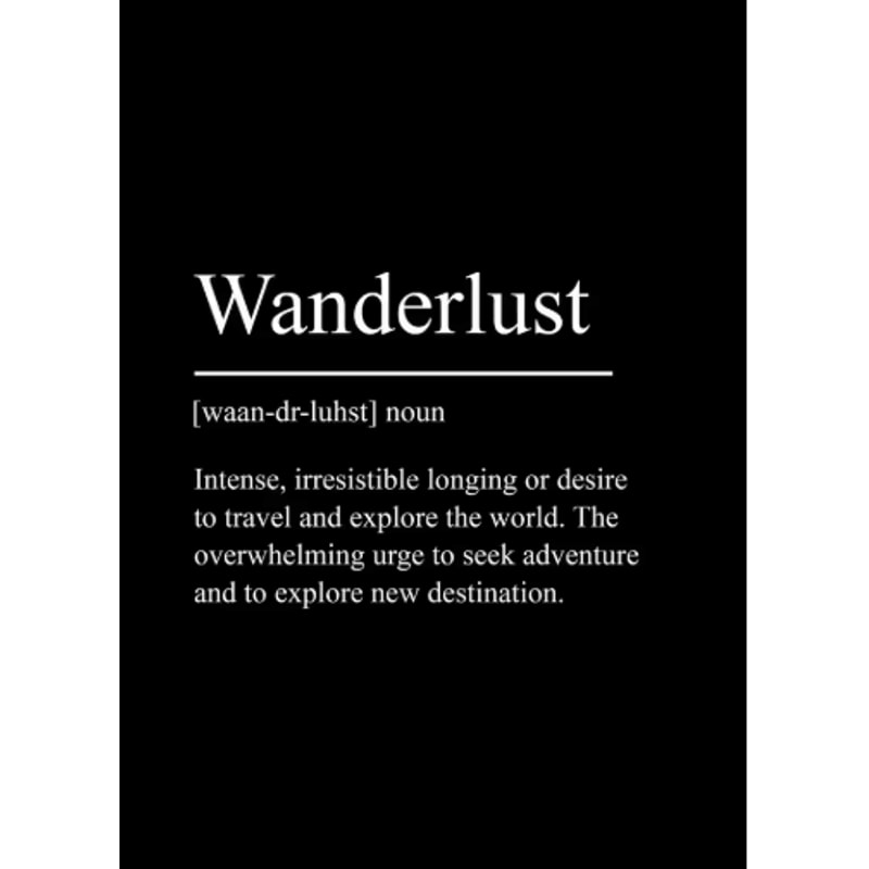 Minimalist Success Mindset Poster Inspirational Definition Canvas Wall Art 12