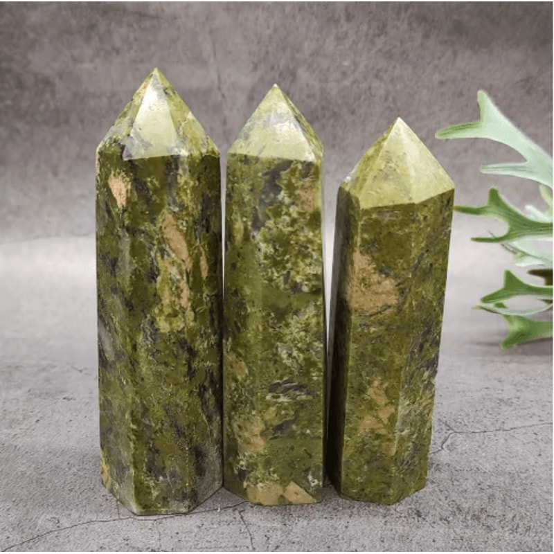 Rose Quartz Amethyst Crystal Healing Wand Natural Reiki Energy Decor 8