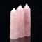 Rose Quartz Amethyst Crystal Healing Wand Natural Reiki Energy Decor 16