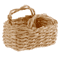 Mini Rattan Dollhouse Food Basket 112 Scale Handwoven Kitchen Accessory 3
