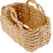 Mini Rattan Dollhouse Food Basket 112 Scale Handwoven Kitchen Accessory 4