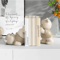 Cute Bear Bookends Cream Style Decorative Book Holder Figurines 0