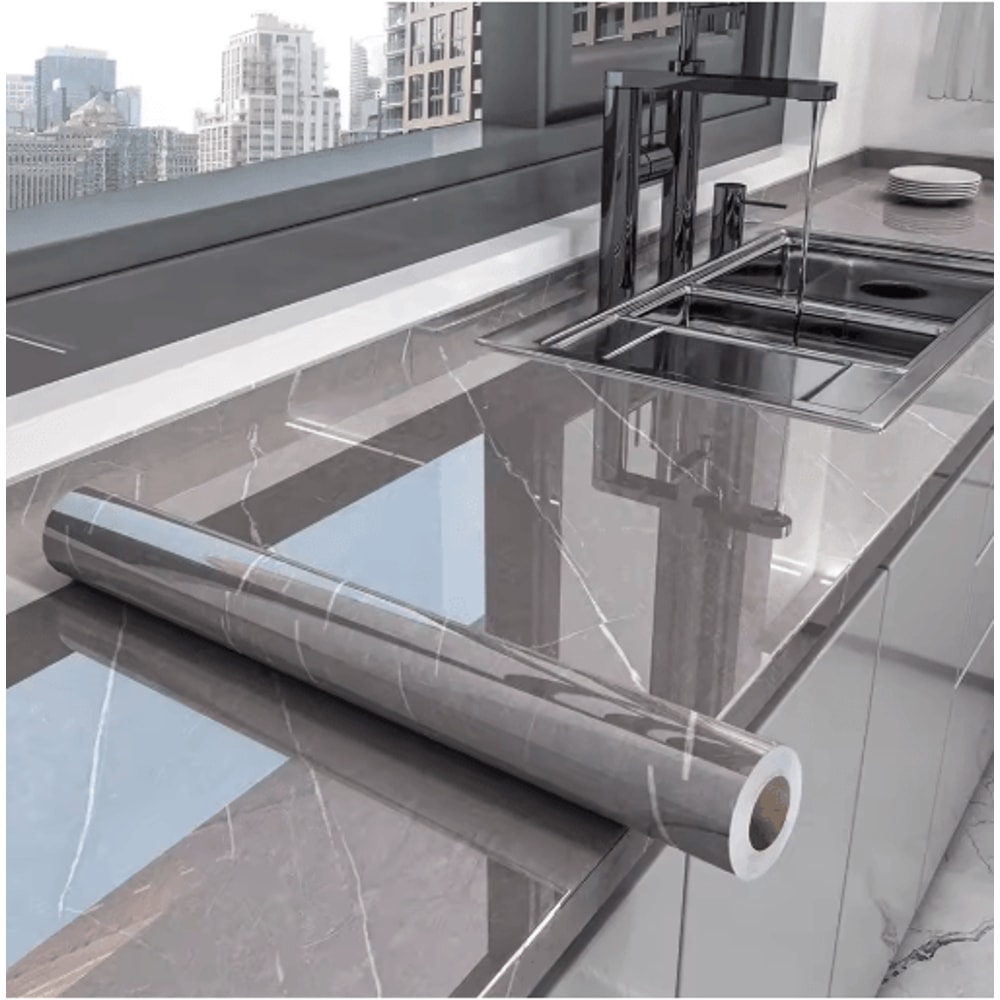 Marble Peel And Stick Wallpaper Waterproof Self Adhesive Wall Covering 5