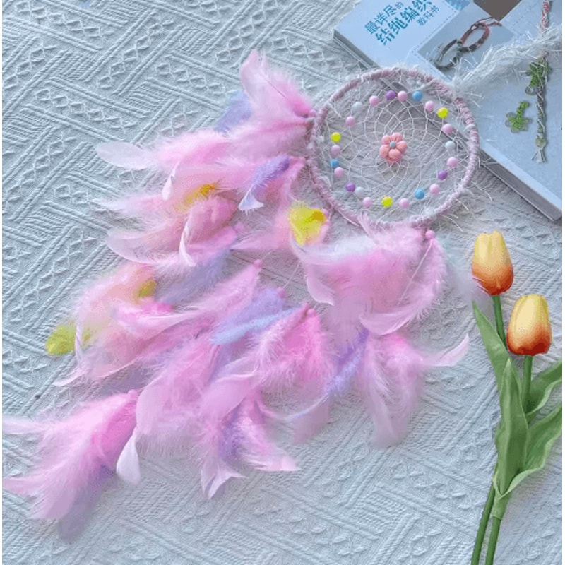 Handmade Dream Catcher Wind Chime Boho Hanging Wall Car Decor 4