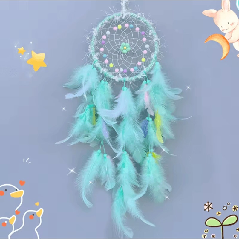 Handmade Dream Catcher Wind Chime Boho Hanging Wall Car Decor 5
