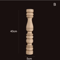 Vintage Hand Carved Wood Spindle Column Decorative Furniture Applique Accent 15