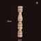 Vintage Hand Carved Wood Spindle Column Decorative Furniture Applique Accent 18