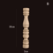 Vintage Hand Carved Wood Spindle Column Decorative Furniture Applique Accent 22